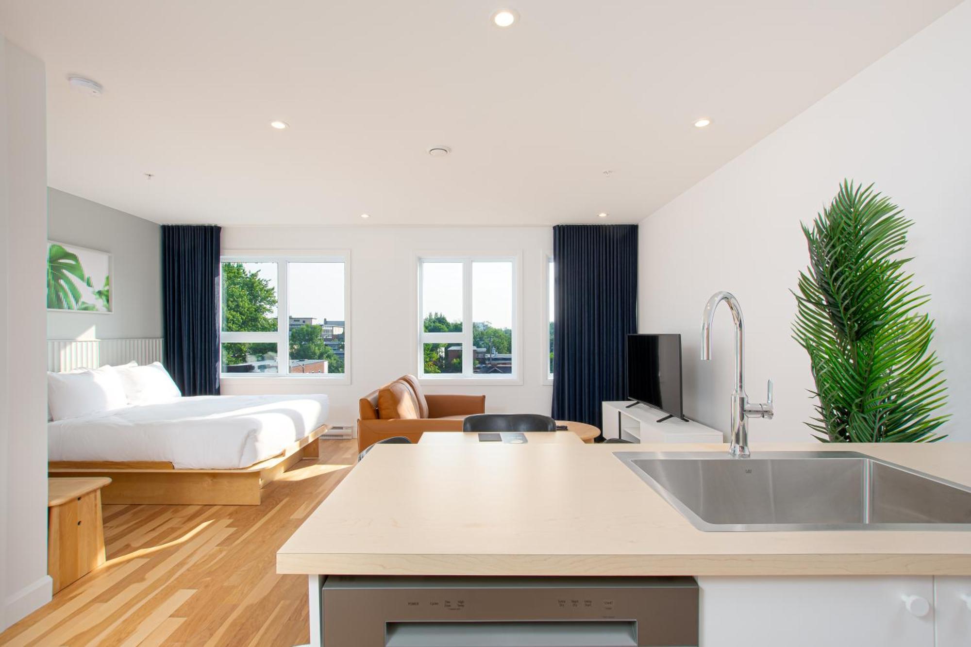 Apartament Les Lofts De Vitre - Par Les Lofts Vieux-Quebec Zewnętrze zdjęcie